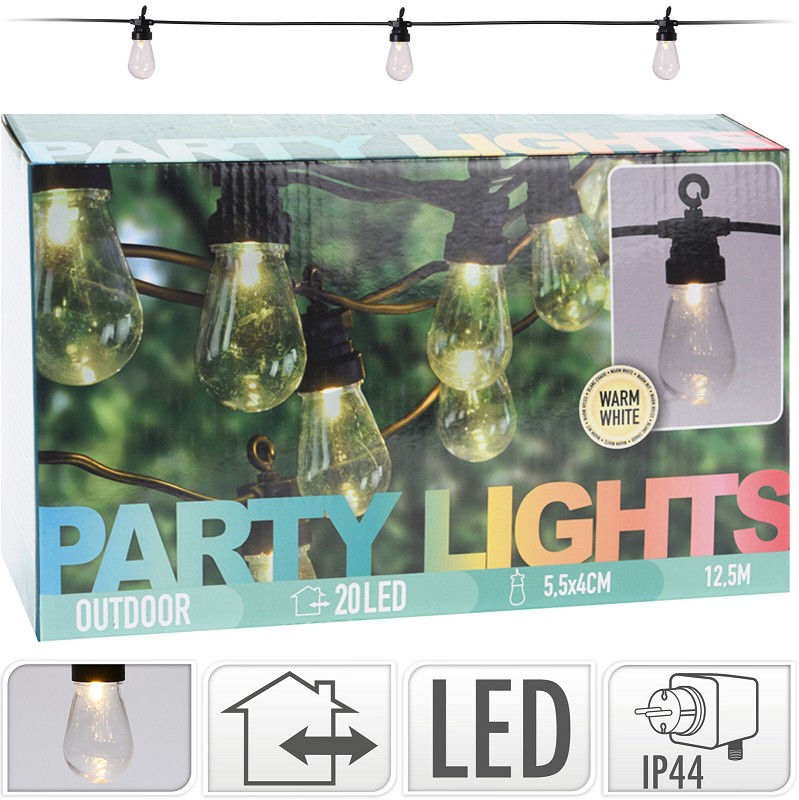 Feestverlichting 20 Lampen