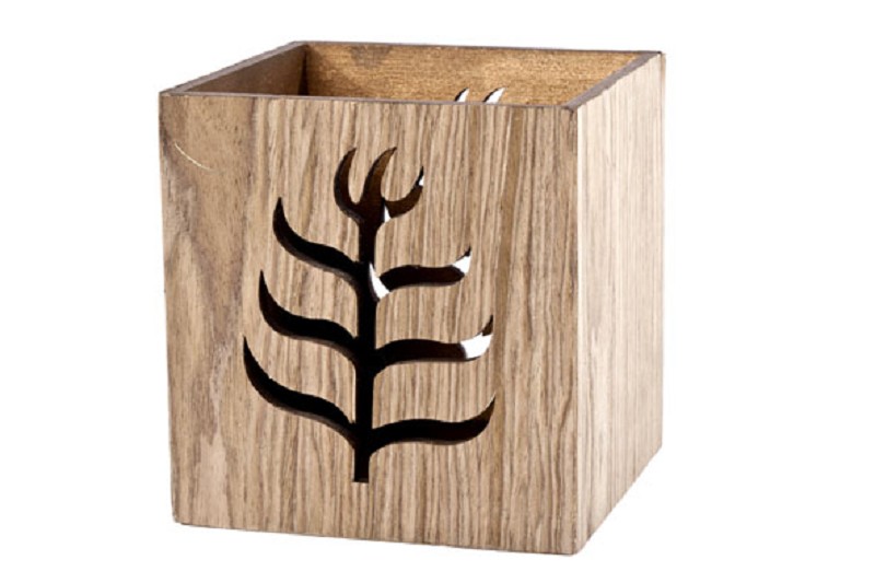 Aanrechtafvalbakje Hout