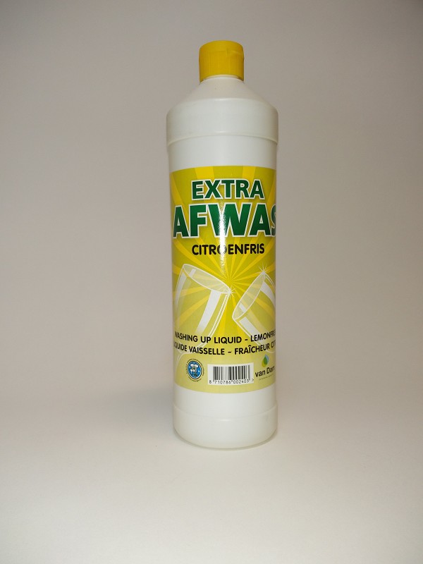Afwasmiddel fles 1 ltr