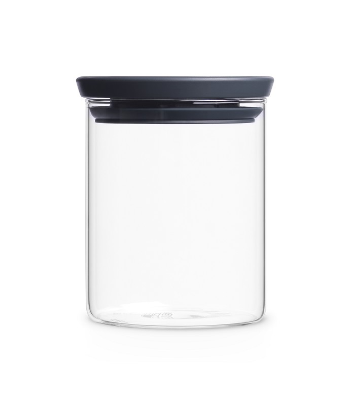 Brabantia Voorraadbus Glas Rond 0,6L