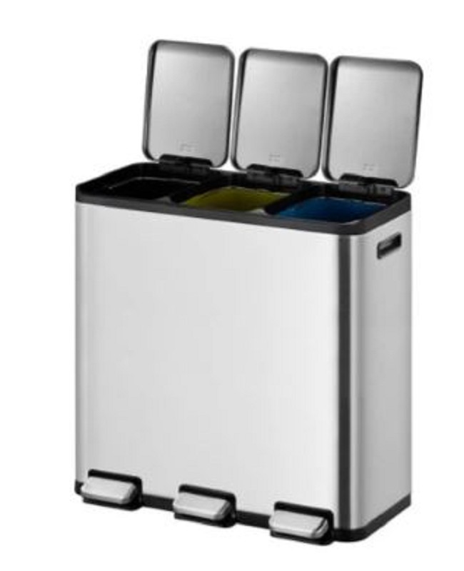 Ecocase trio pedaalemmer 15+15+15L