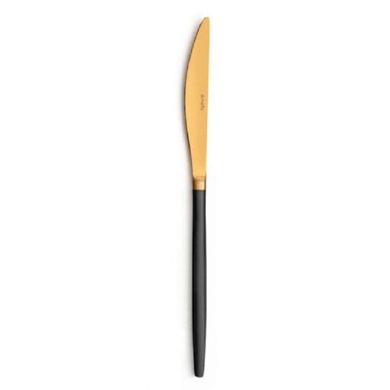 Amefa Soprano Black/Gold Tafelmes