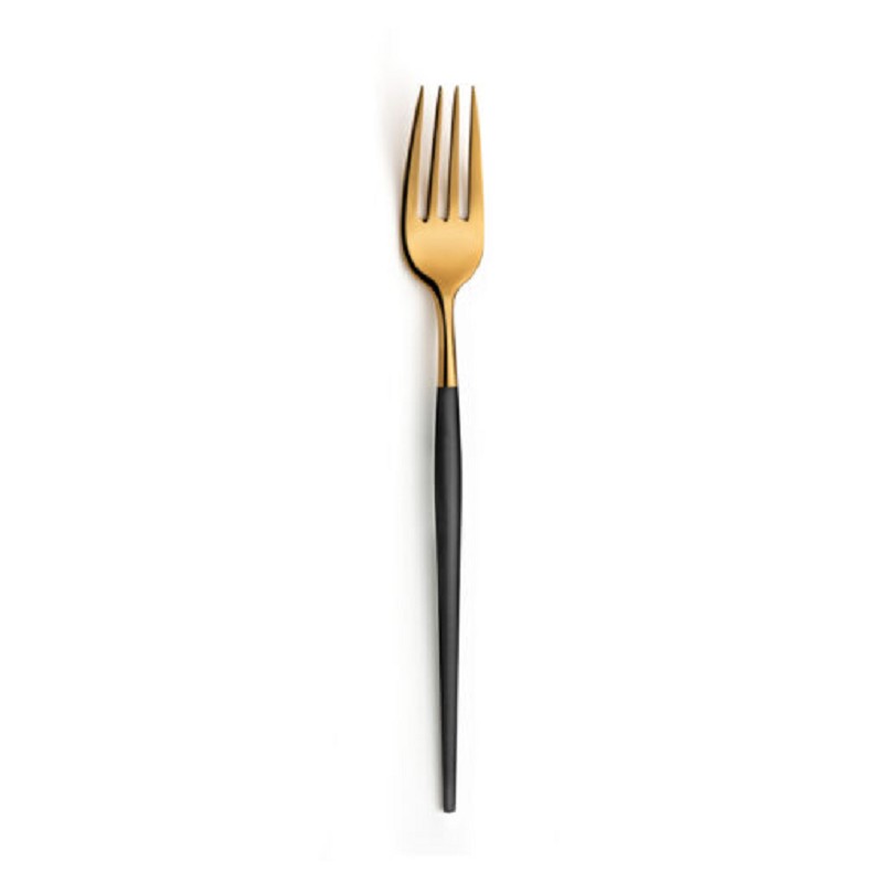 Amefa Soprano Black/Gold Tafelvork
