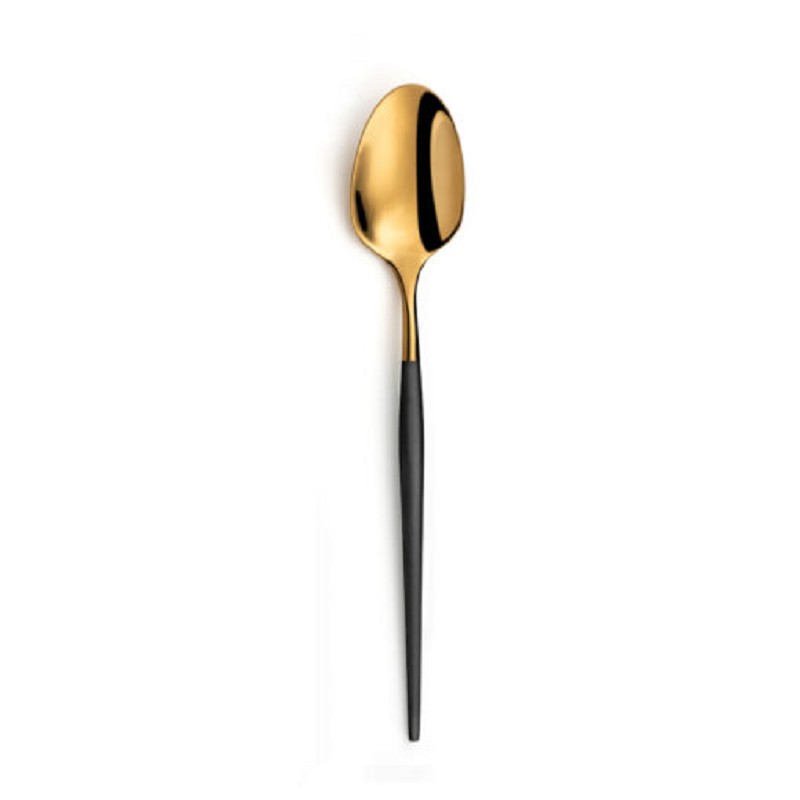 Amefa Soprano Black/Gold Tafellepel