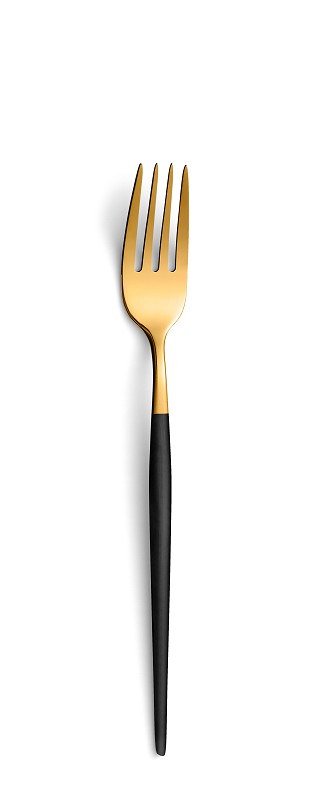 Amefa Soprano Black/Gold Dessertvork