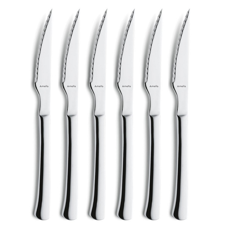 Amefa Chuletero Steakmessen a 6 stuks