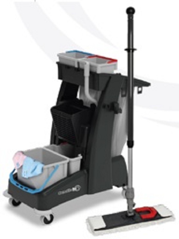 Numatic Complete werkwagen MM4 met Mopset NuTech Hang-on