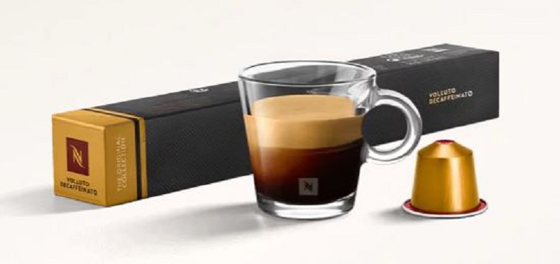 Nespresso Volluto Decaffeinato koffiecup (prijs per cup) Aantal cups per verpakking 10 stuks