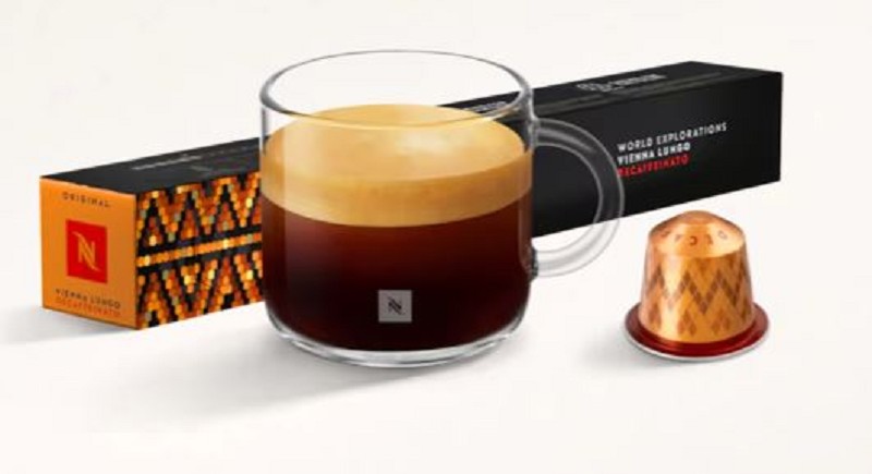 Nespresso Vienna Lungo Decaffeinato koffiecup (prijs per cup) Aantal cups per verpakking 10 stuks