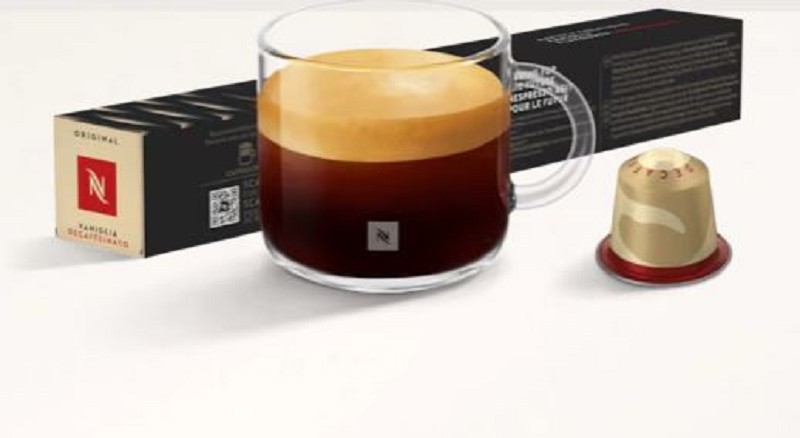 NespressoVaniglia Decaffeinato koffiecup (prijs per cup) Aantal cups per verpakking 10 stuks