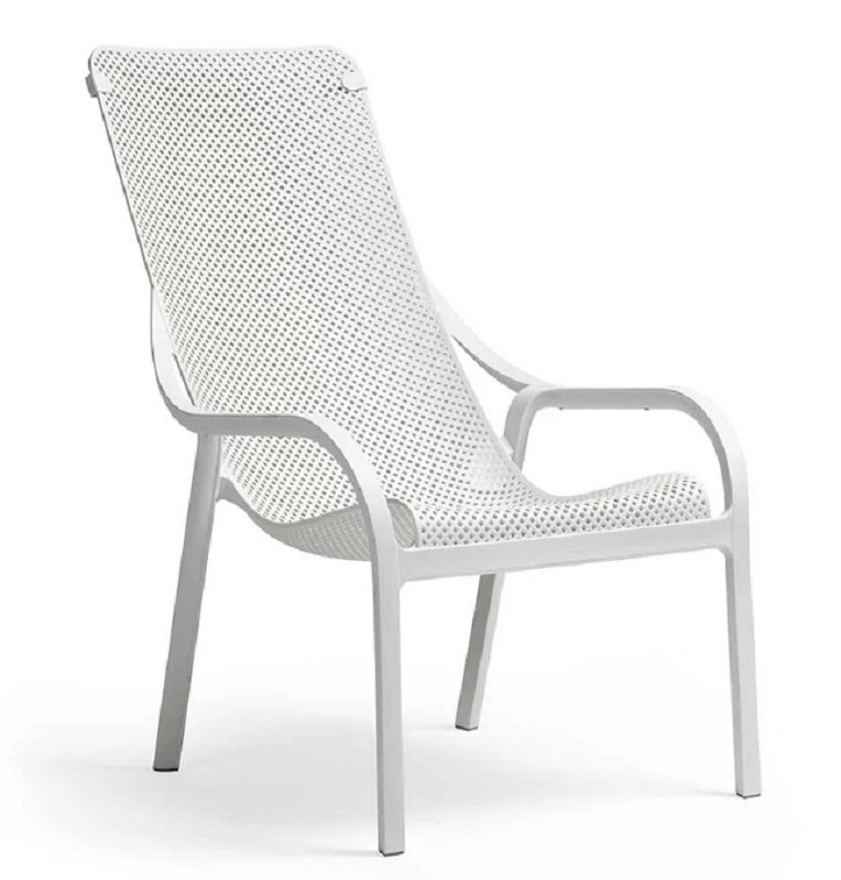 Nardi Net Lounge Stoel Bianco