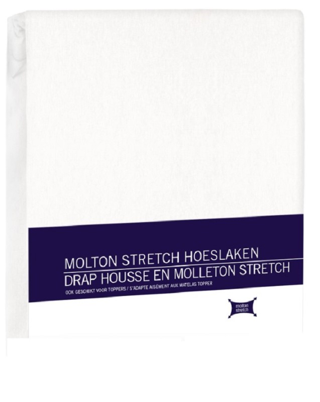 Hoeslaken Molton 200x220x10